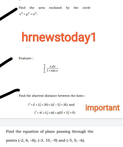 Image result for Math Important Question for Class 12 Board