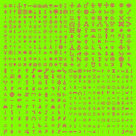 Image result for Alien Symbols