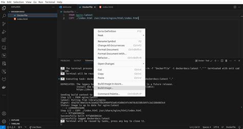 Image result for vs Code Install Docker