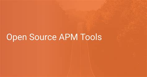 Image result for APM Tools Open Source