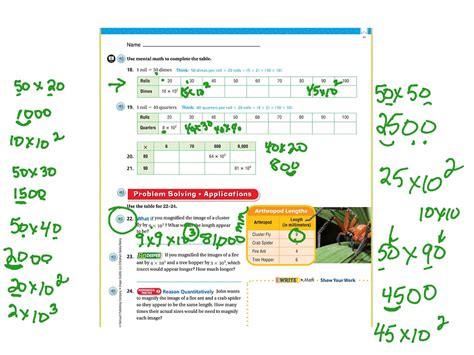 Image result for My Math Multiplication Patterns 5th Grade
