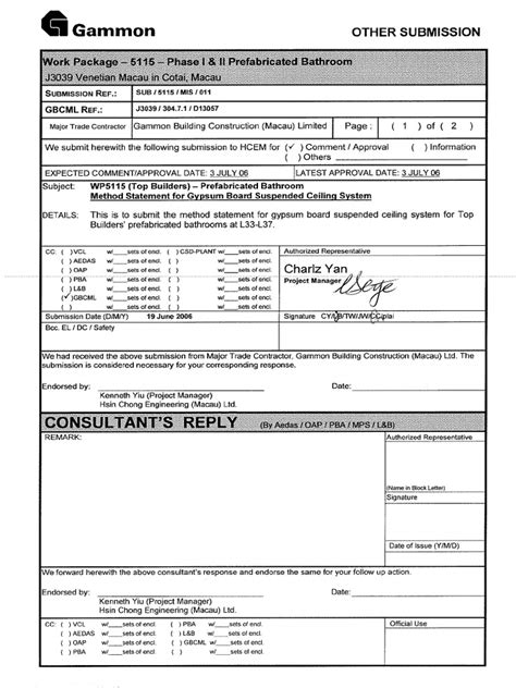 Image result for Gypsum Ceiling Method Statement