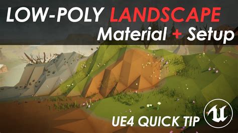 Low Poly Landscape Unreal Engine 5 Tutorial に対する画像結果