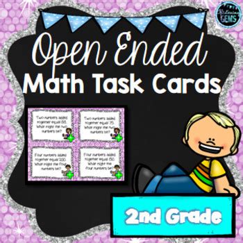 Toradh íomhá ar Second Grade Math Task Cards