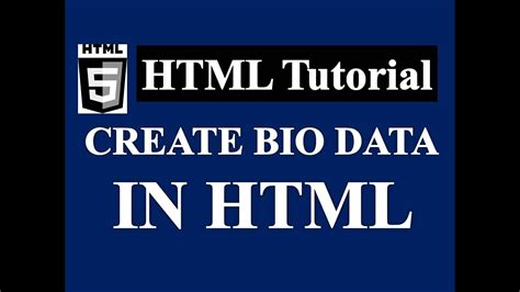 Image result for HTML Source Code for Somone Biography