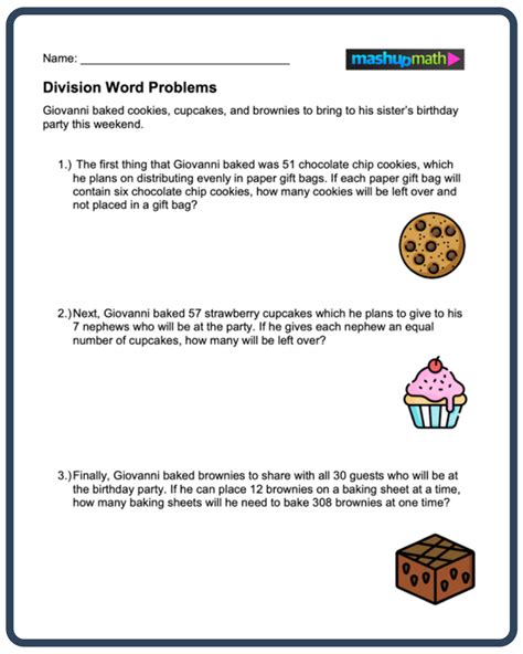 Image result for Simple Word Problem Worksheet
