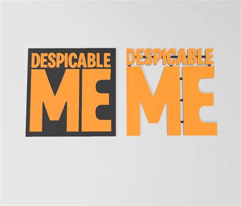 Image result for Despicable Me Vector Logo