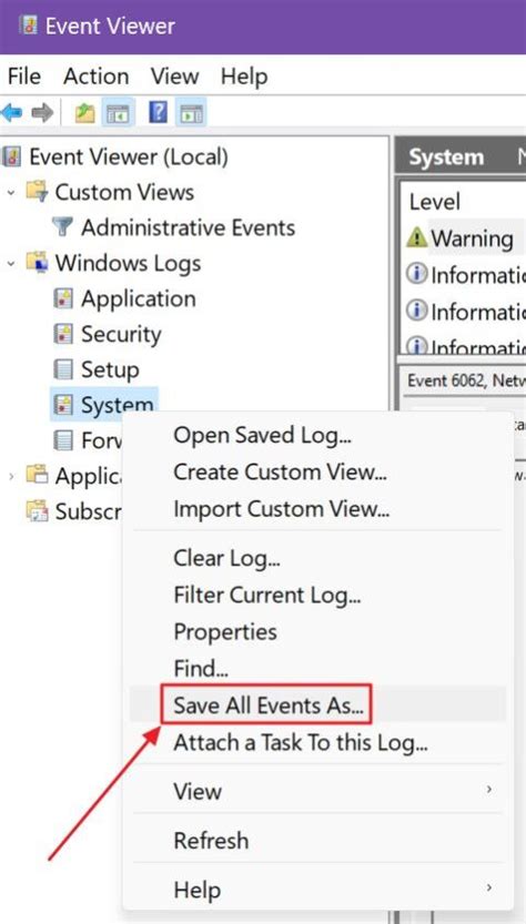 Run Command for Event Viewer に対する画像結果