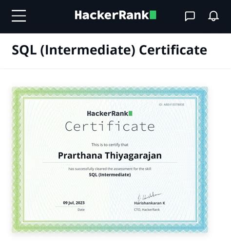 Image result for HackerRank SQL Test