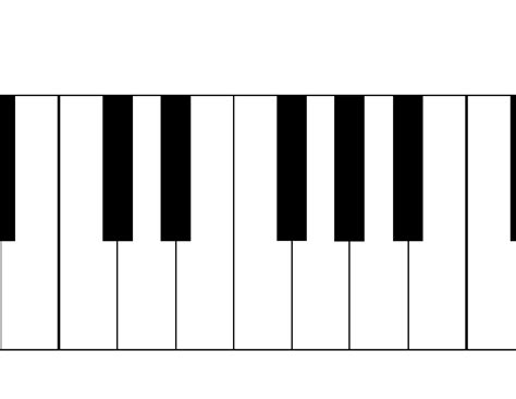 Piano Keyboard Printable Free に対する画像結果