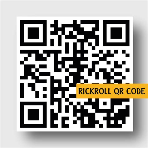 Image result for Rick Roll QR Code No Background
