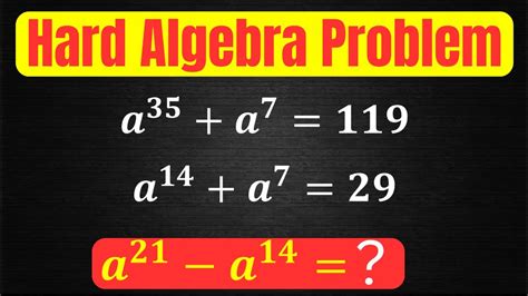 Afbeeldingsresultaten voor Hard Algebra Math Problems