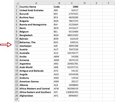 Toradh íomhá ar Alphabetical Order Direction Example