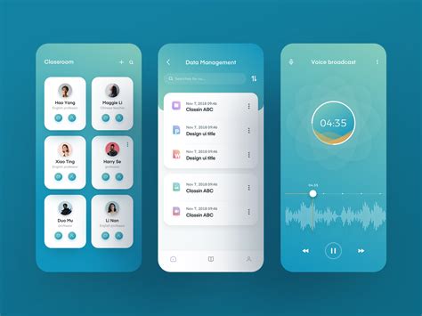Toradh íomhá ar Android App Design Website Template