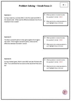 Image result for Addition Problem Solving Vocab