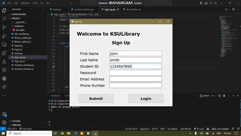 Python Windows Application に対する画像結果