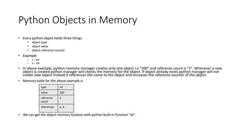 Image result for Python Memory For Dummies