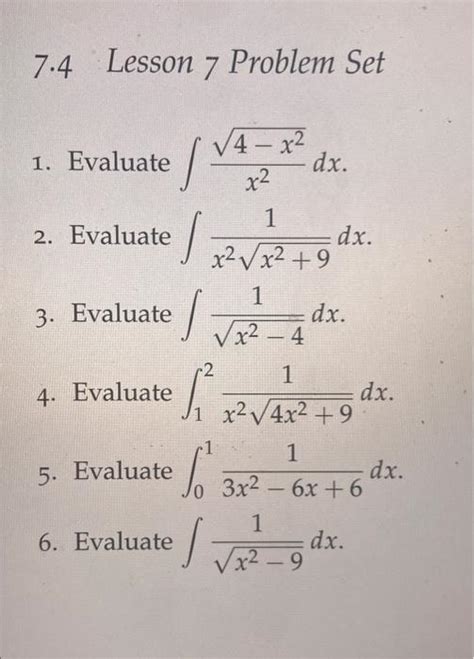 Toradh íomhá ar Lesson 7 Problem Set