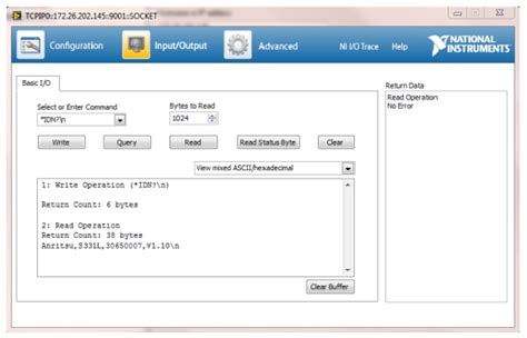Image result for LabVIEW General SCPI