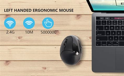 Image result for Wireless Vertical Left-Handed Mouse