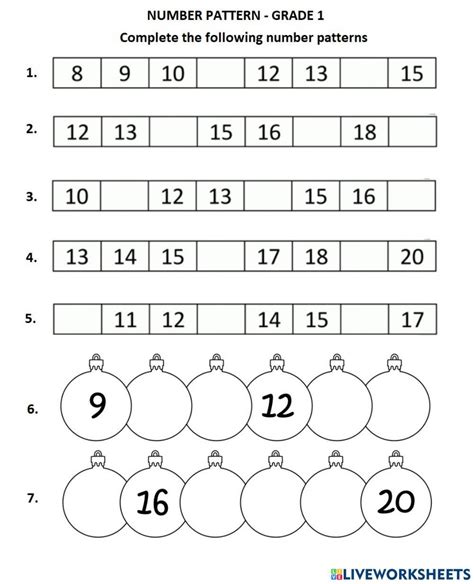 Image result for Patterns Using Numbers