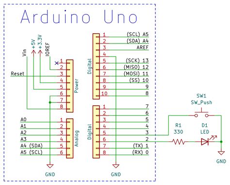 Image result for Arduino Button High Wiring