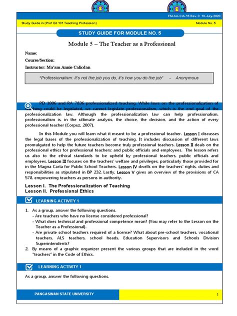 Afbeeldingsresultaten voor Module 5 Learning Guide