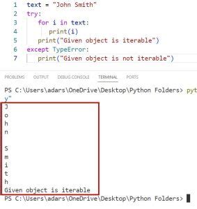 Iterable Objects in Python に対する画像結果