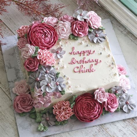 Image result for Flower Cake Designs