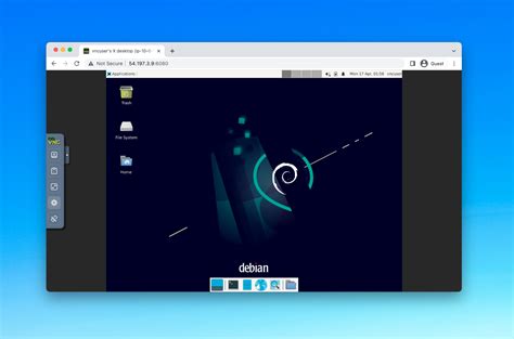 Toradh íomhá ar GUI Web Browser