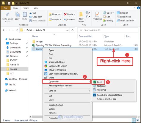 Toradh íomhá ar Open CSV File with Excel