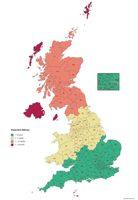 Free UK Postcode Map に対する画像結果