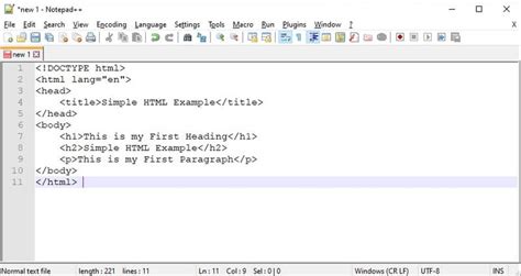 How to Use HTML Code in Notepad に対する画像結果
