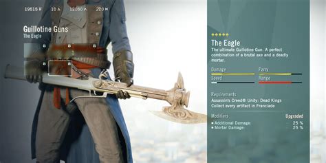 Toradh íomhá ar AC Unity Axe Gun