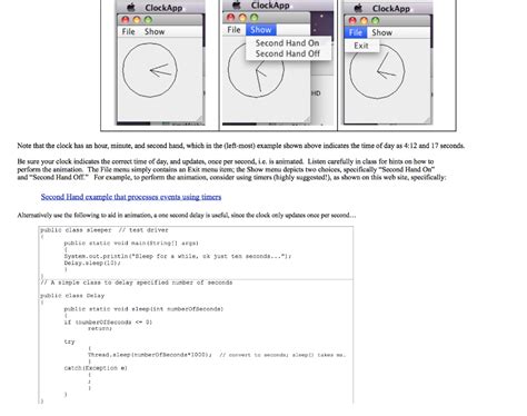 Image result for Creating Java Program to Show a Running Clock