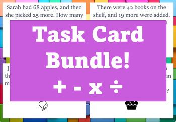 Image result for Math Task Card Cartoon