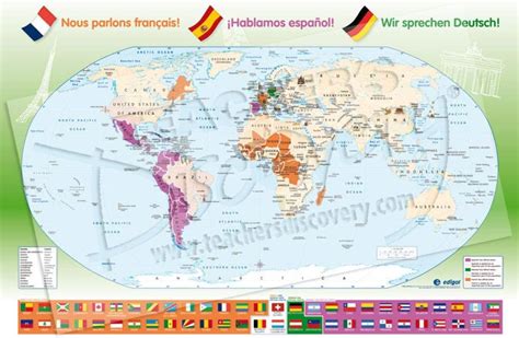 Image result for Language Distribution Map