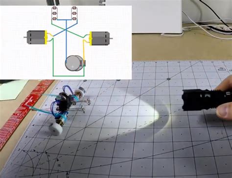 Toradh íomhá ar Light Follower Robot Using Arduino