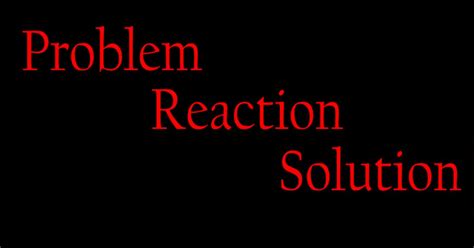 Toradh íomhá ar Problem Reaction Solution Meme