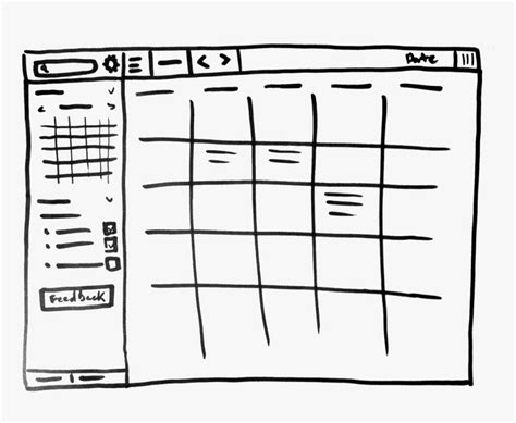 Calender Style Wireframe UX Design に対する画像結果