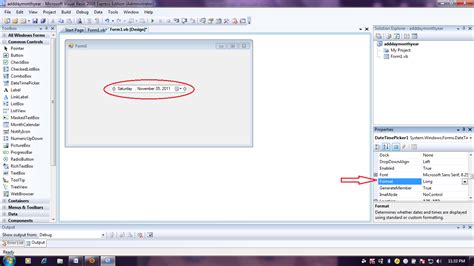 Image result for Visual Studio Time Picker