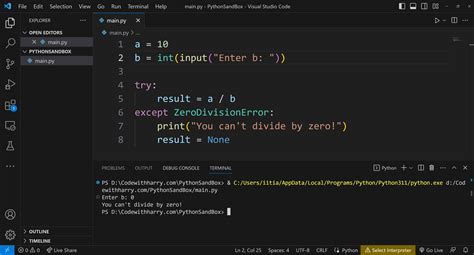 Image result for ZeroDivisionError Python