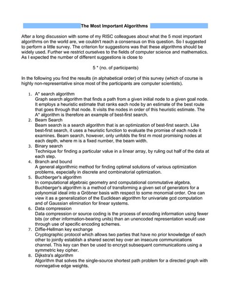 Afbeeldingsresultaten voor Most Important Graph Algorithms