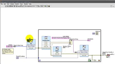 Image result for LabVIEW Code LCD