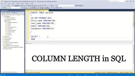 Afbeeldingsresultaten voor Max and Min Number Length of String in SQL