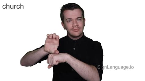 Image result for Church Sign Language