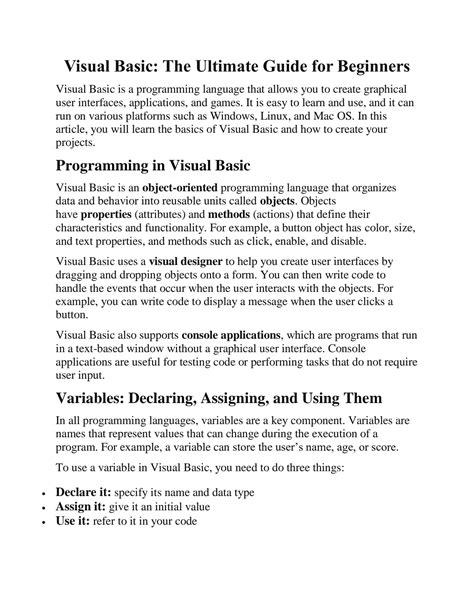 Image result for How to Open Visual Basics