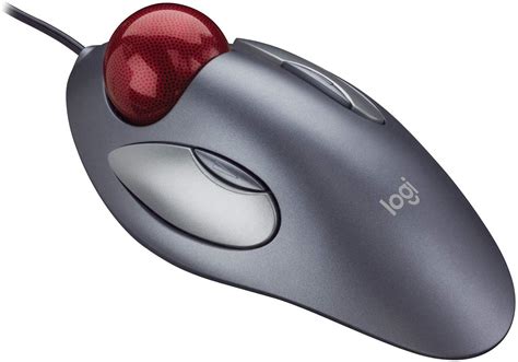 Toradh íomhá ar Computer Mouse with Red Ball