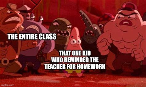 Image result for Patrick Homework Meme