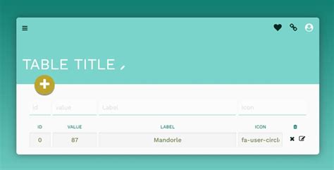 Afbeeldingsresultaten voor JavaScript Table CSS Beautiful